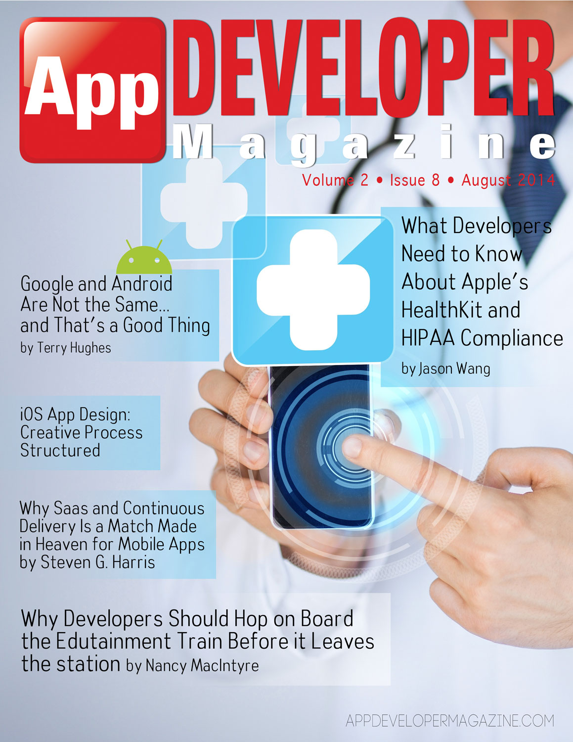 App Developer Magazine August 2014 issue App Developer Magazine August 2014 issue