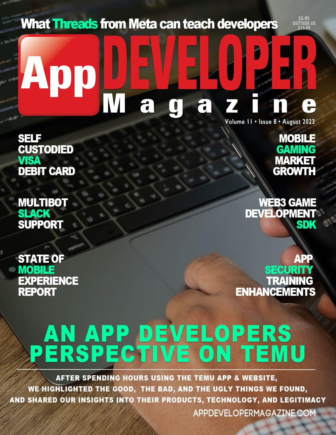 App Developer Magazine August 2023 issue App Developer Magazine August 2023 issue