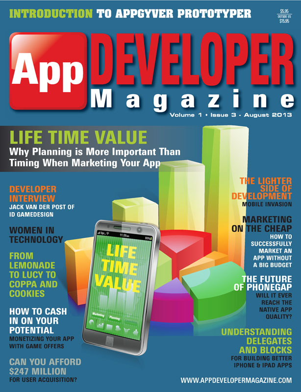 App Developer Magazine Aug13 issue App Developer Magazine Aug13 issue