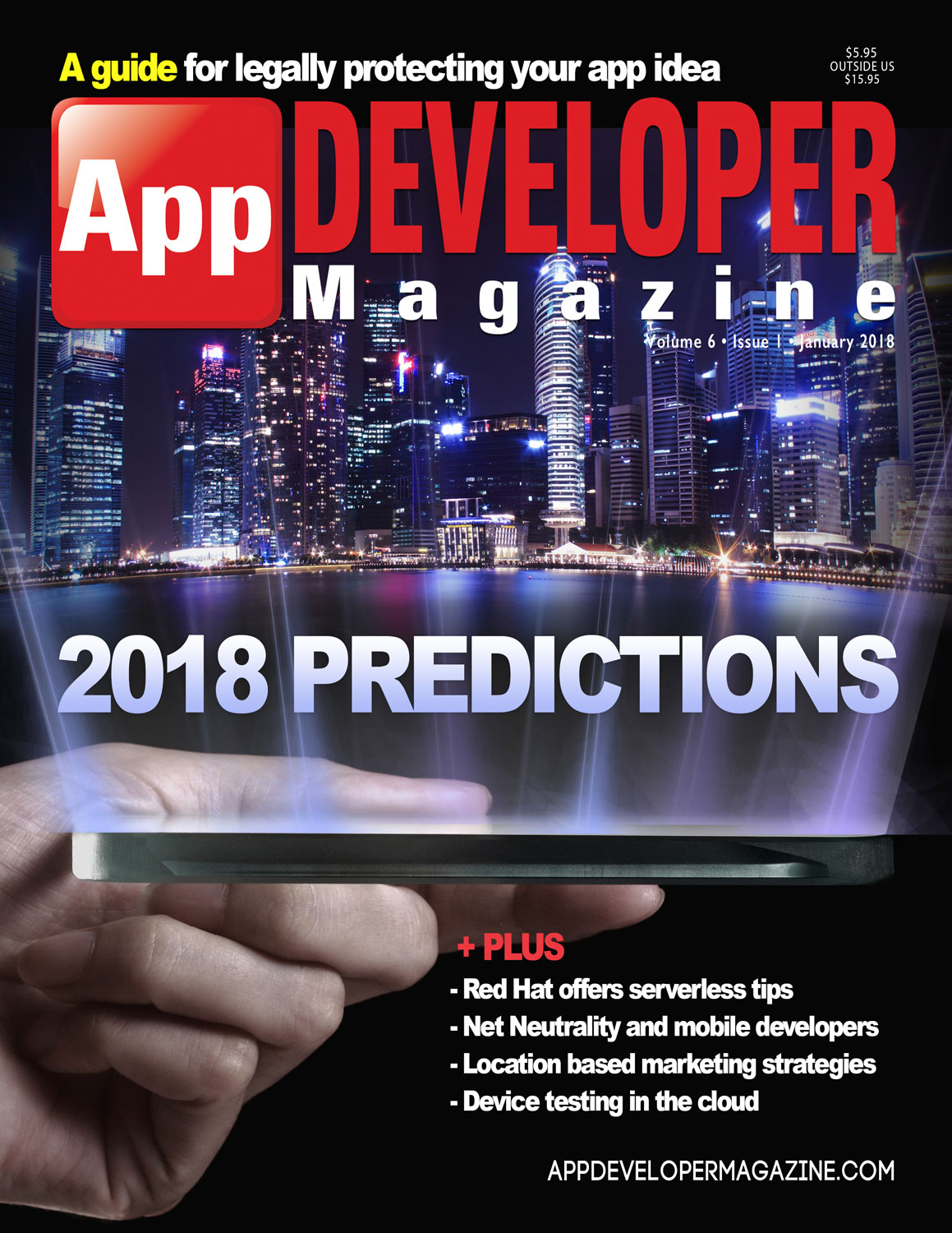 App Developer Magazine January 2018 issue App Developer Magazine January 2018 issue