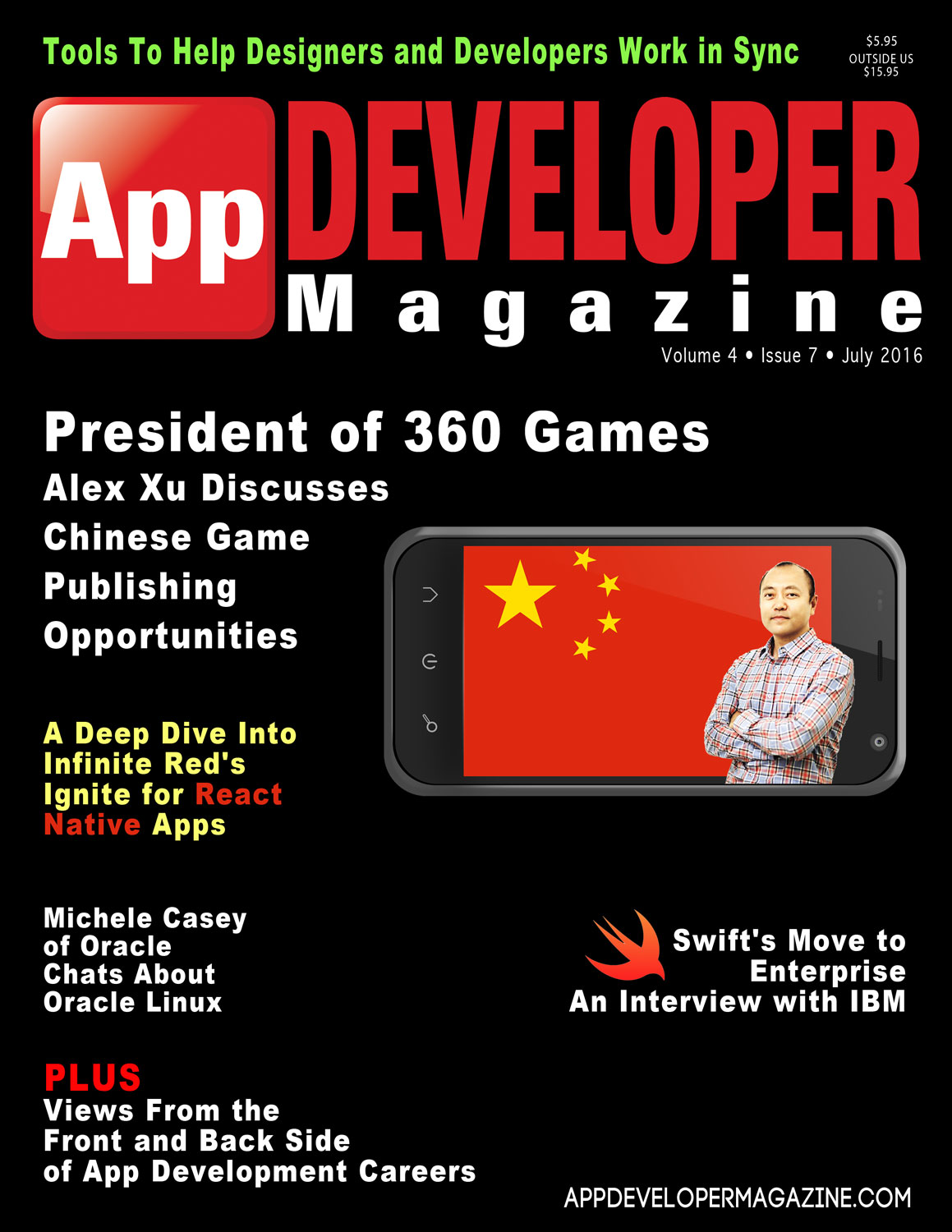App Developer Magazine July 2016 issue App Developer Magazine July 2016 issue