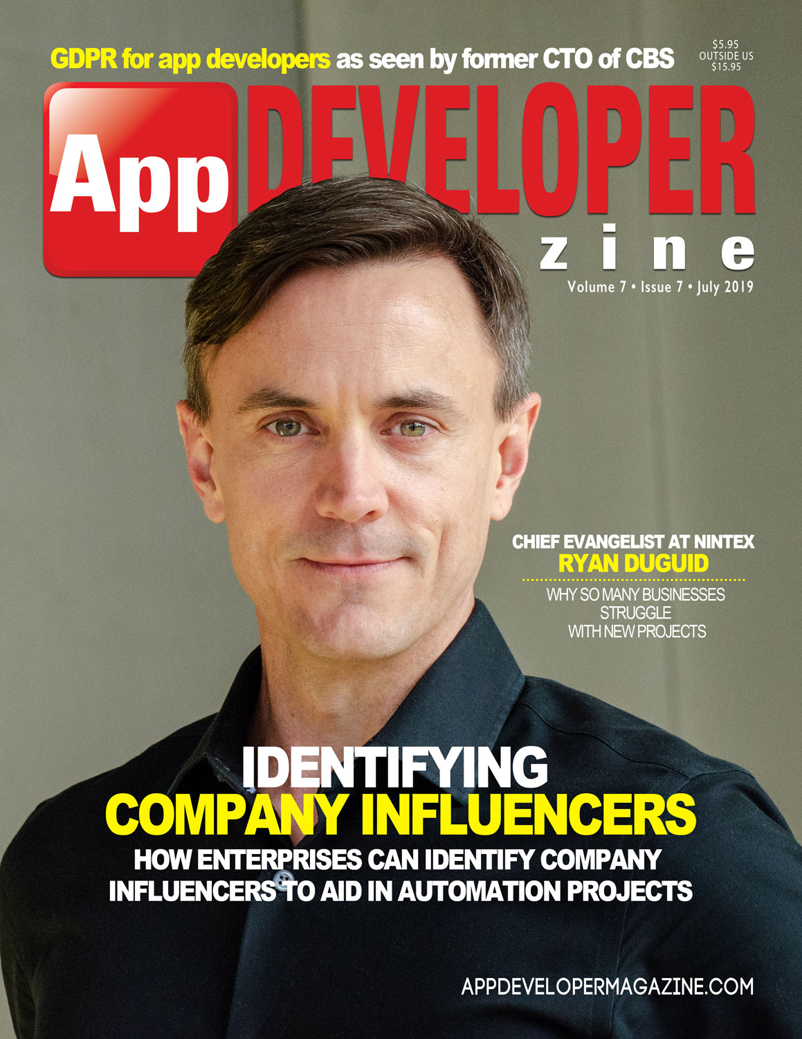 App Developer Magazine July 2019 issue App Developer Magazine July 2019 issue