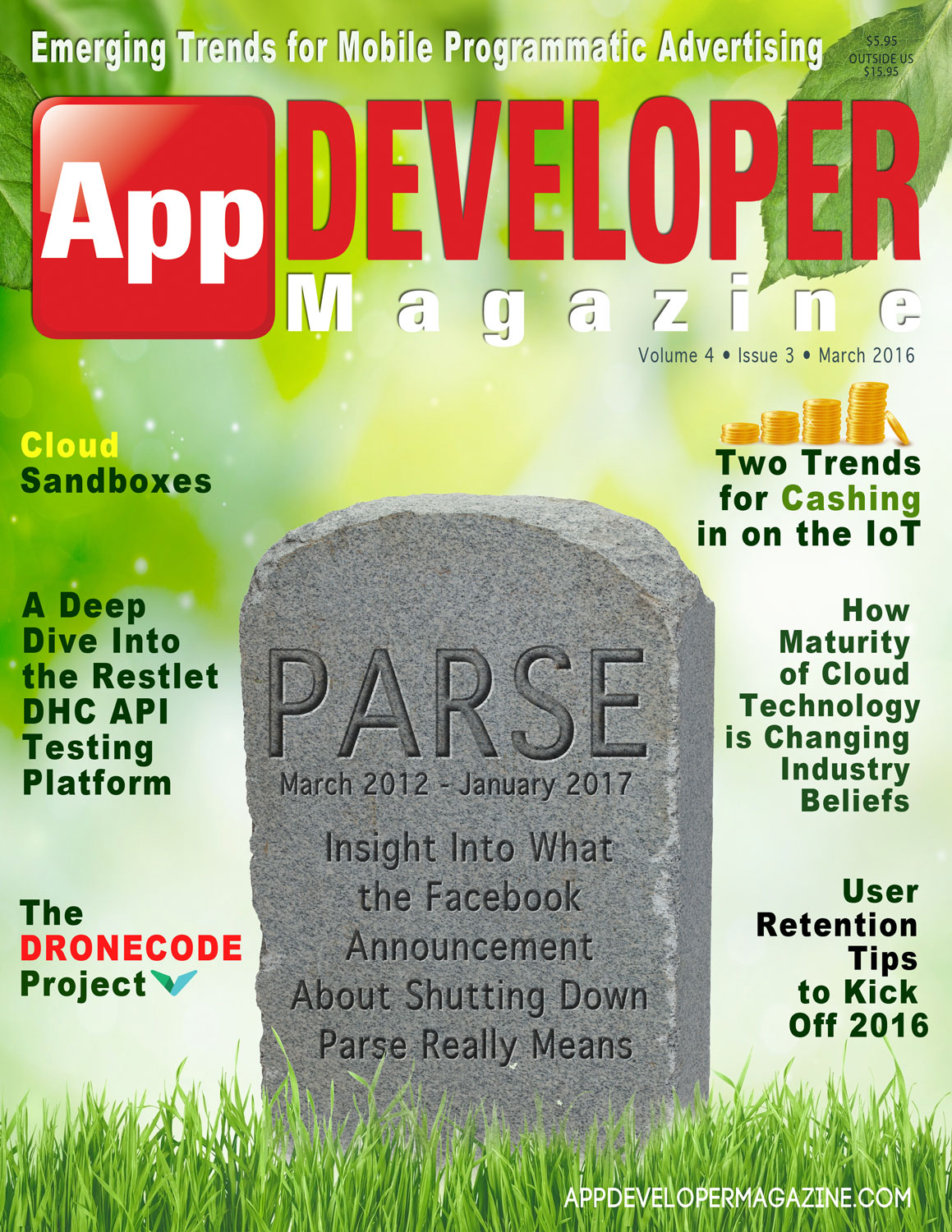 App Developer Magazine March 2016 issue App Developer Magazine March 2016 issue
