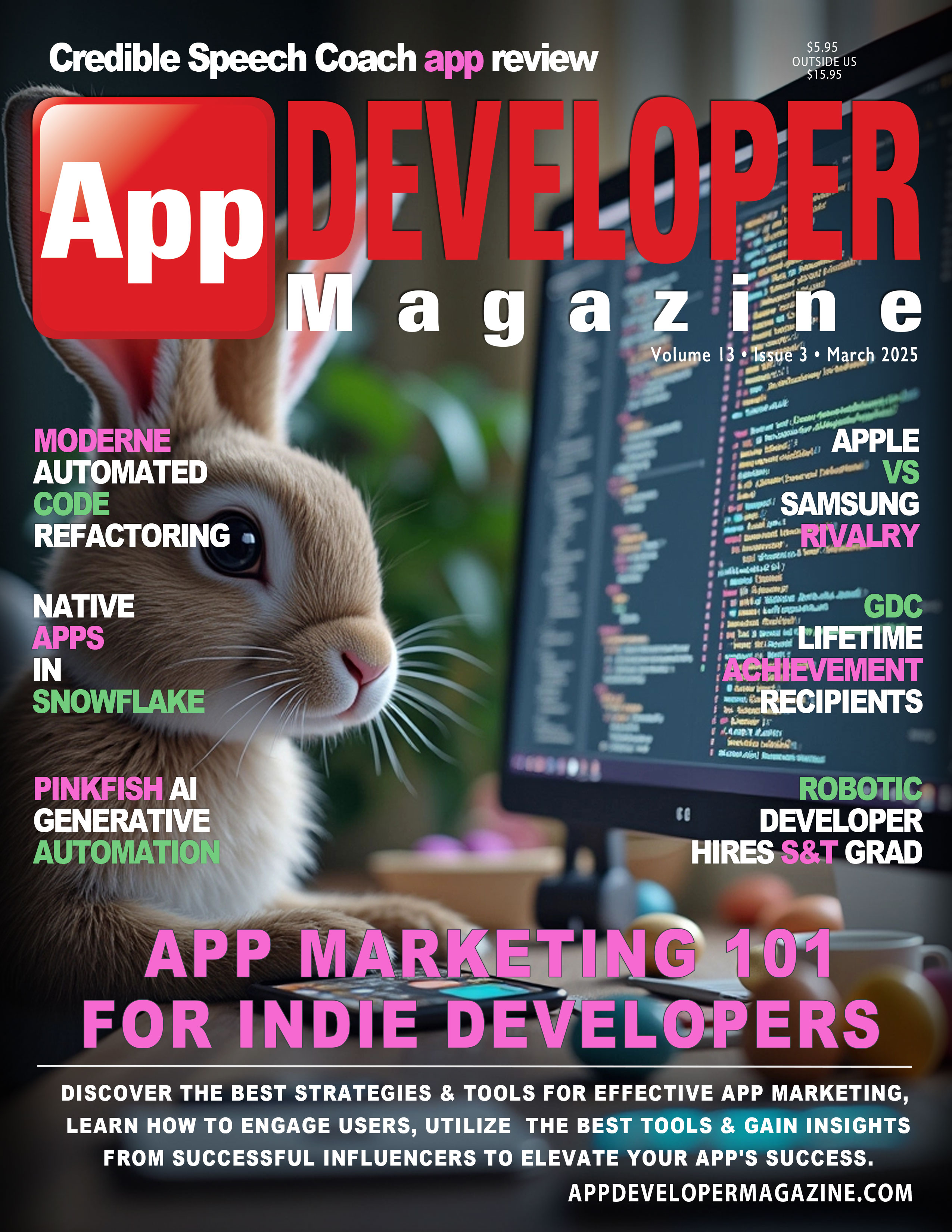 App Developer Magazine March 2025 issue App Developer Magazine March 2025 issue
