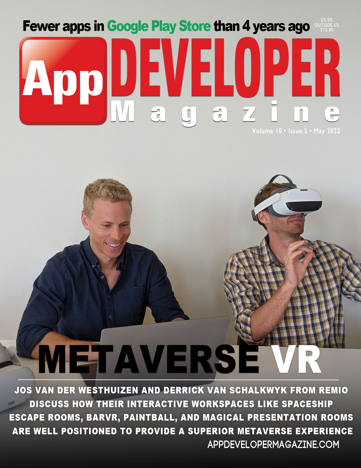 App Developer Magazine May 2022 issue App Developer Magazine May 2022 issue