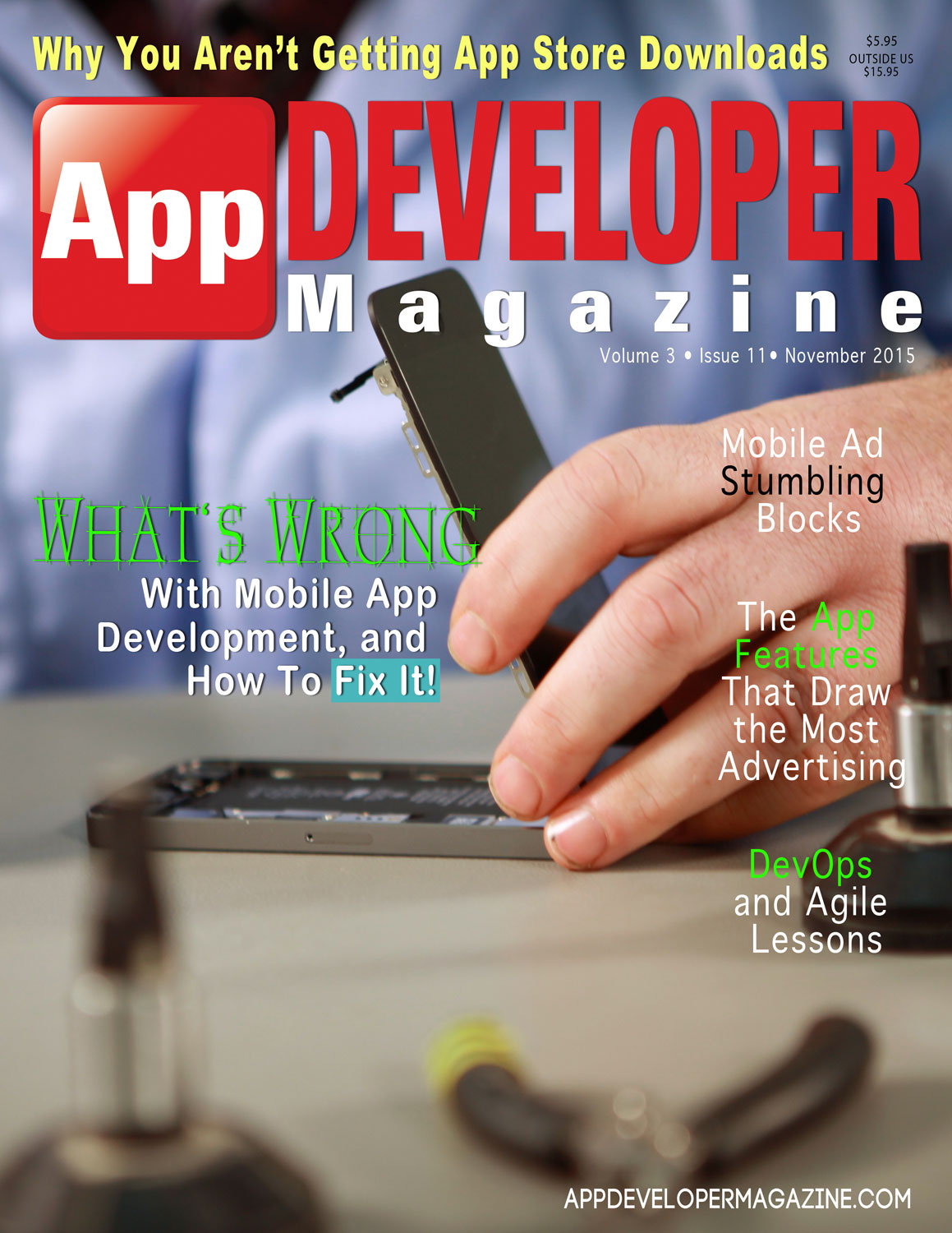 App Developer Magazine November 2015 issue App Developer Magazine November 2015 issue