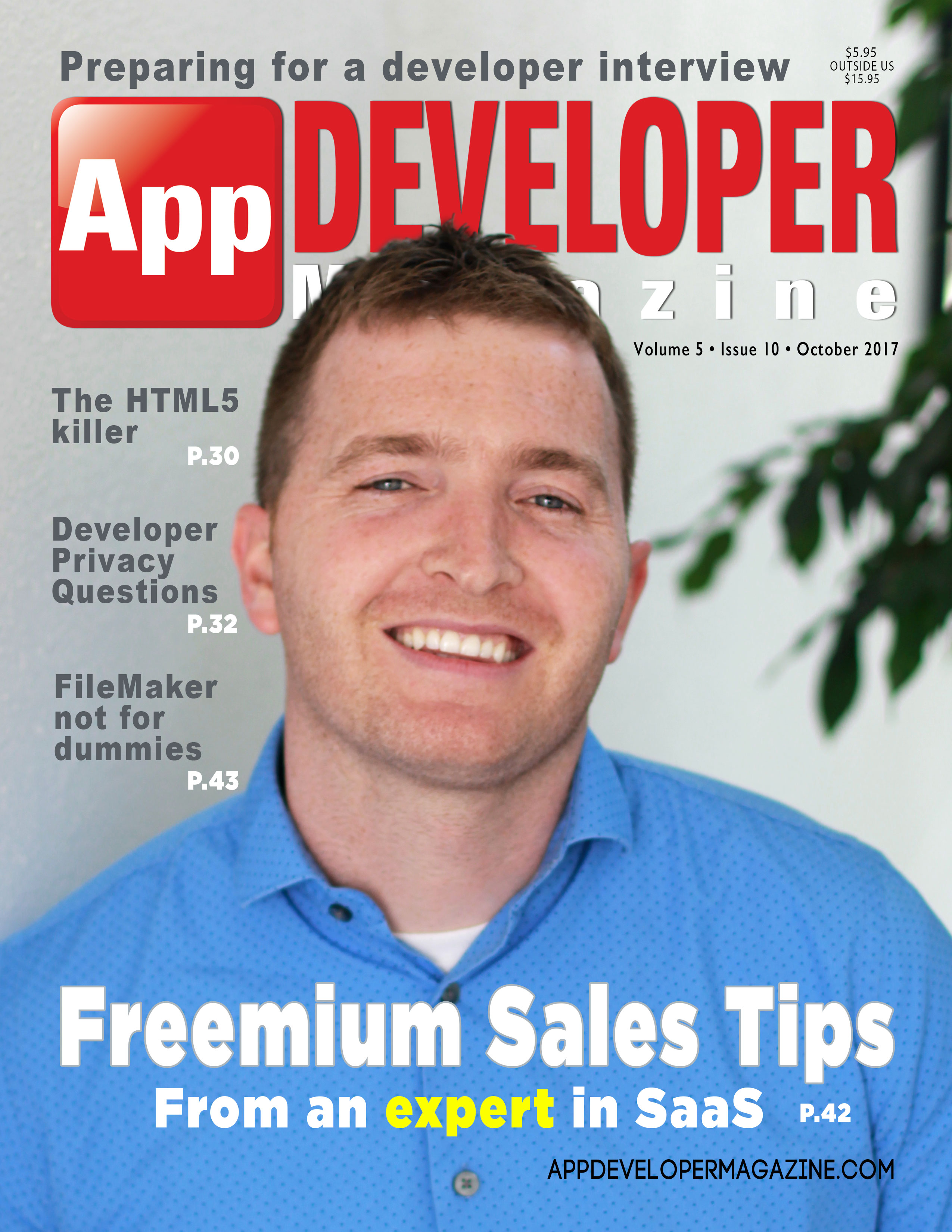 App Developer Magazine October 2017 issue App Developer Magazine October 2017 issue