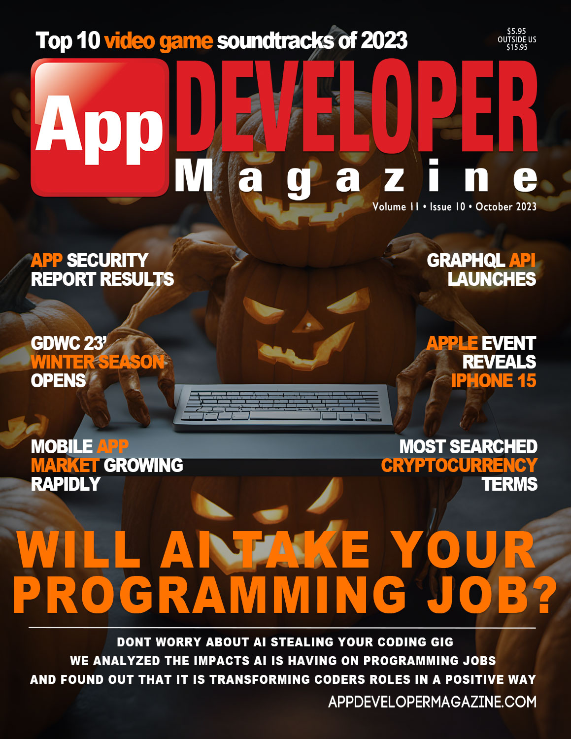 App Developer Magazine October 2023 issue App Developer Magazine October 2023 issue