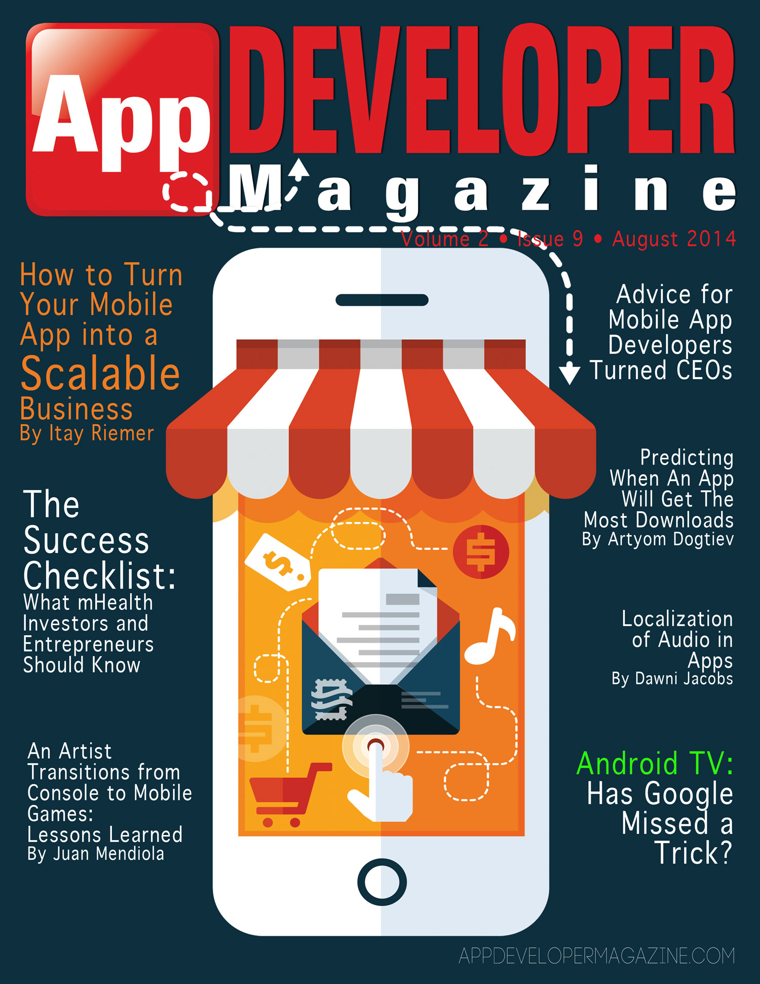 App Developer Magazine September 2014 issue App Developer Magazine September 2014 issue