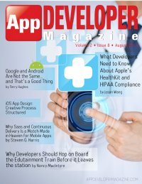 App Developer Magazine August 2014 issue App Developer Magazine August 2014 issue