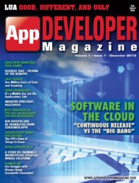 App Developer Magazine Dec13 issue App Developer Magazine Dec13 issue