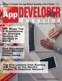 App Developer Magazine December 2015 issue App Developer Magazine December 2015 issue