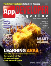 App Developer Magazine December 2017 issue App Developer Magazine December 2017 issue