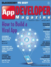 App Developer Magazine Jan14 issue App Developer Magazine Jan14 issue