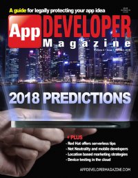 App Developer Magazine January 2018 issue App Developer Magazine January 2018 issue