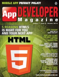 App Developer Magazine Oct13 issue App Developer Magazine Oct13 issue