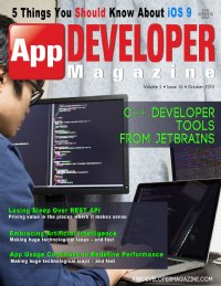App Developer Magazine October 2015 issue App Developer Magazine October 2015 issue