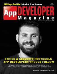App Developer Magazine October 2019 issue App Developer Magazine October 2019 issue
