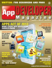 App Developer Magazine July13 issue App Developer Magazine July13 issue
